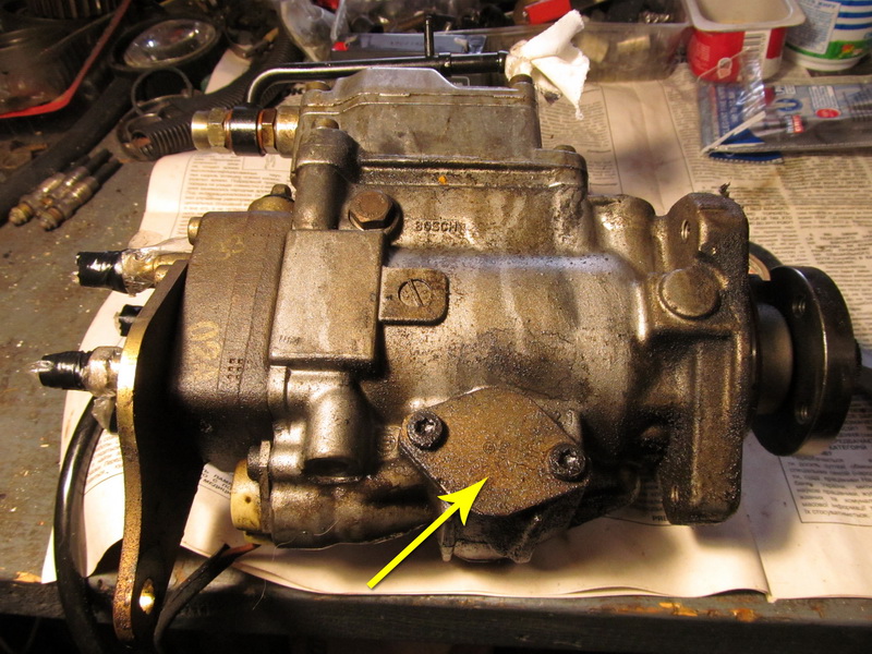 Снятие ТНВД Bosch на XM 2,5td (DK5ATE)